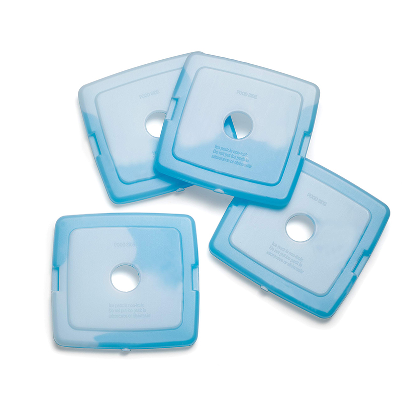 Food Storage For Camping - 2/4/8 Stück wiederverwendbare Eispacks für Lunchboxen,
