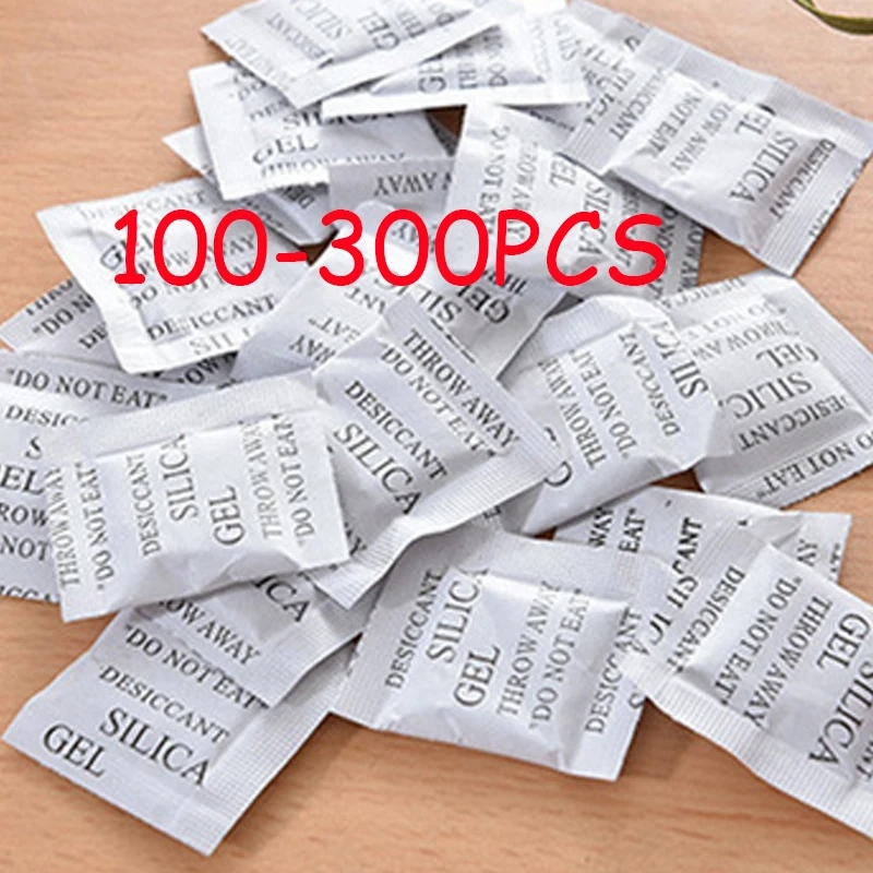 Food Storage Kitchen Cabinet - 100-300PCS Packungen Ungiftiges Silica Gel Trockenmittel