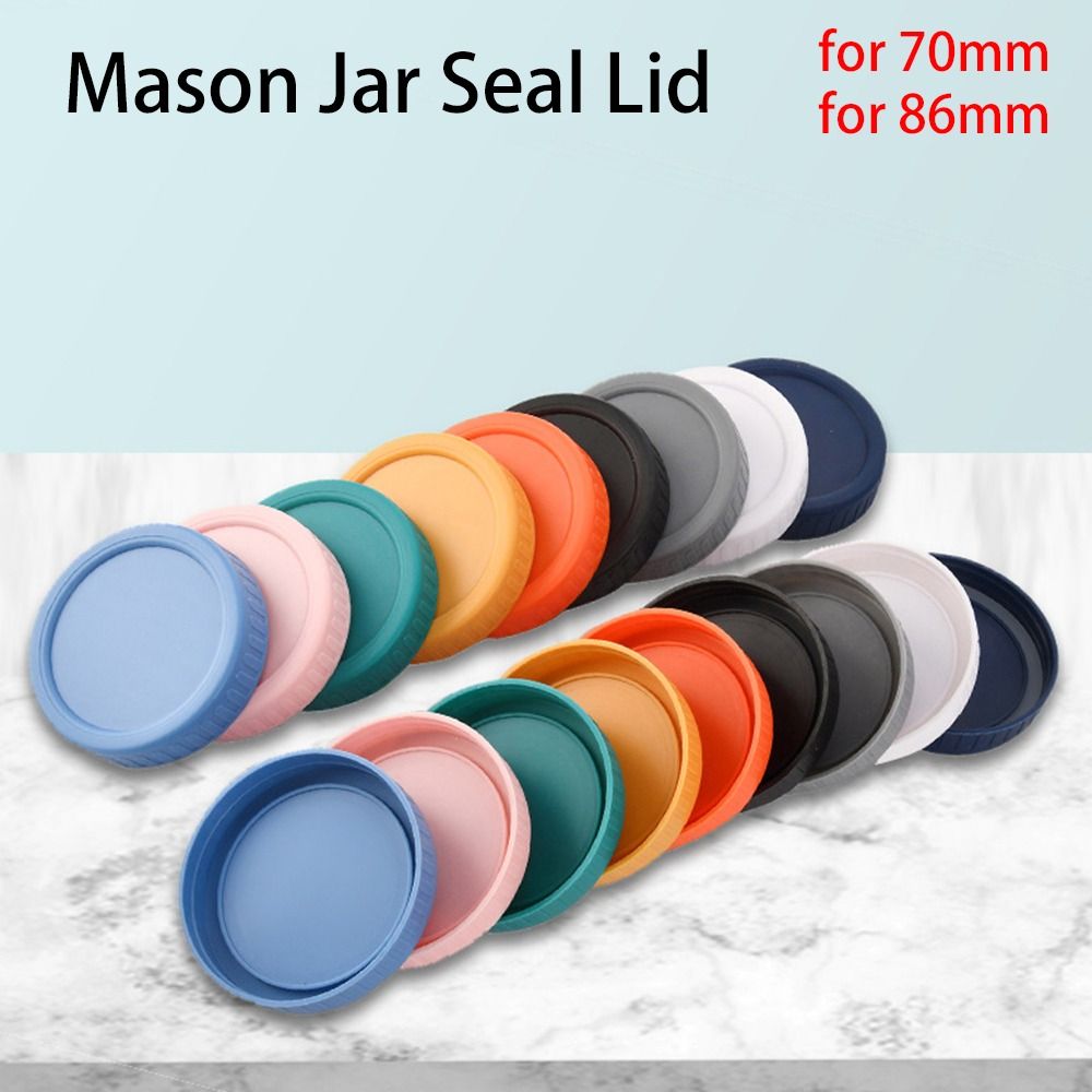 Mason Jar Wide Mouth - 6 Stück 70 mm 86 mm