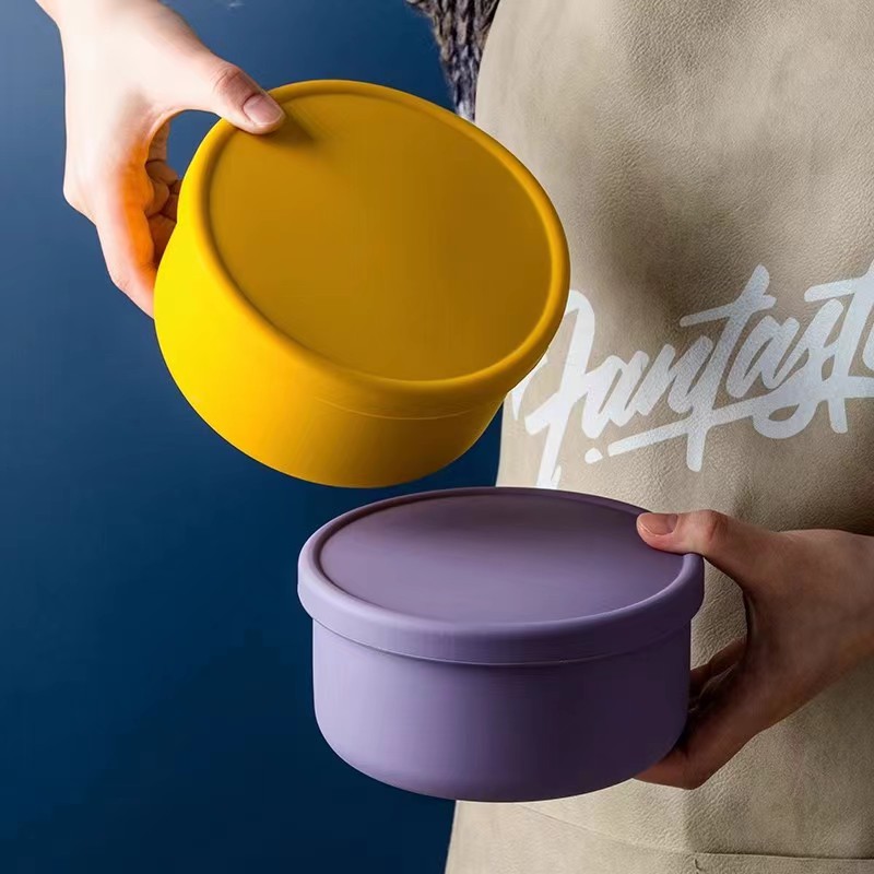 Food Storage Hot - 1 stücke silikon runde reisschüssel haushalt