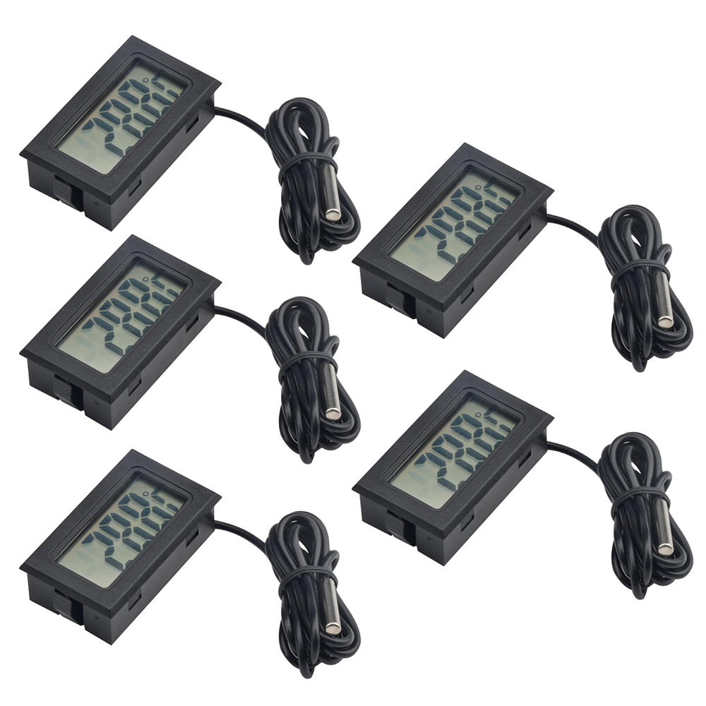 Food Storage Range - 5 Stück/Set FY-10 Digitales Kühlschrankthermometer mit