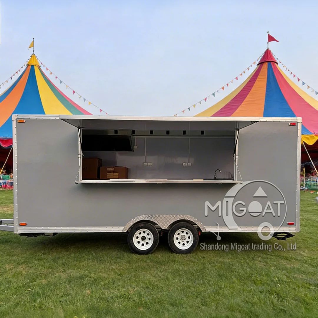 Food Storage Range - 4m anpassbarer mobiler Imbisswagen mit Spüle,