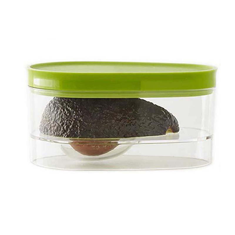 Food Storage Bag Organizer - Avocado-Aufbewahrungsbox für Lebensmittel, platzsparender Obstbehälter aus