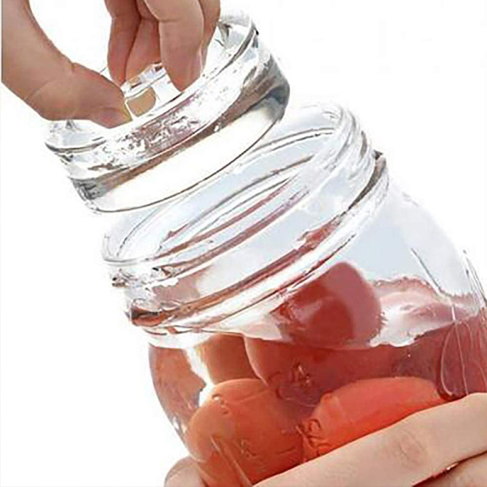 Mason Jar Wide Mouth - Langlebiges Glas-Fermentationsgewicht für Weithals-Einmachgläser, Küchen-Pickelpresswerkzeug, leicht