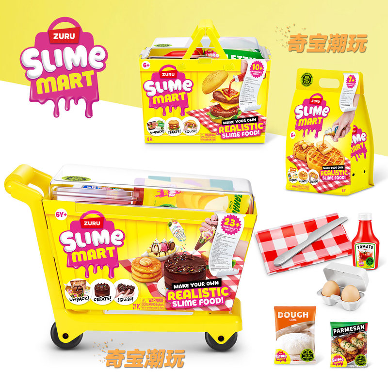Food Storage Bag Organizer - Zuru Slime Mart Handgemachter Einkaufswagen Blind