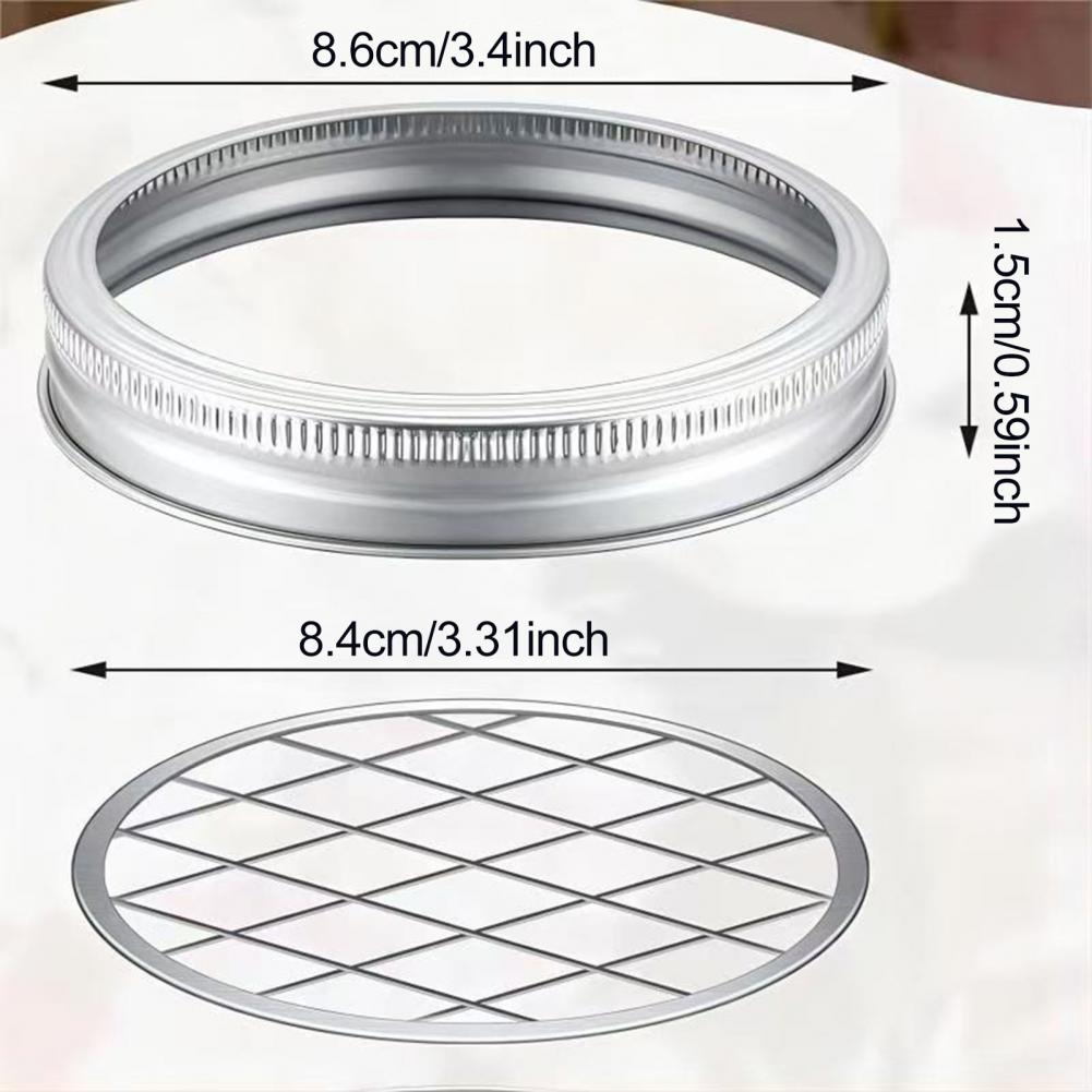 Einmachglas-Einsatzdeckel aus  – Mason Jar Wide Mouth Bewertung und Preis