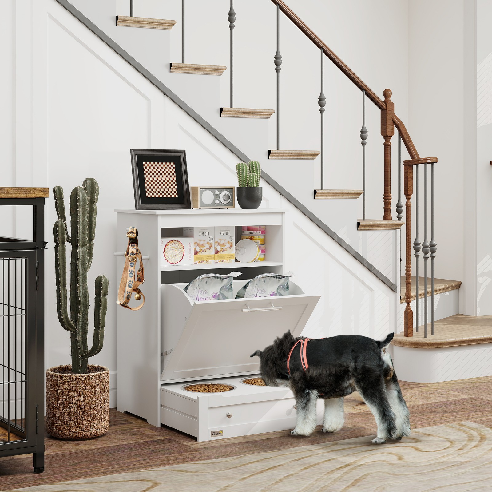Futterstation für Haustiere, H – Food Storage Cabinet Bewertung und Preis