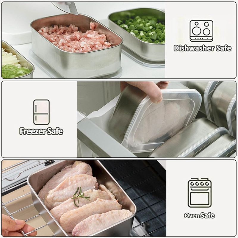 Edelstahlbehälter für Lebensmi – Food Storage For Bewertung und Preis