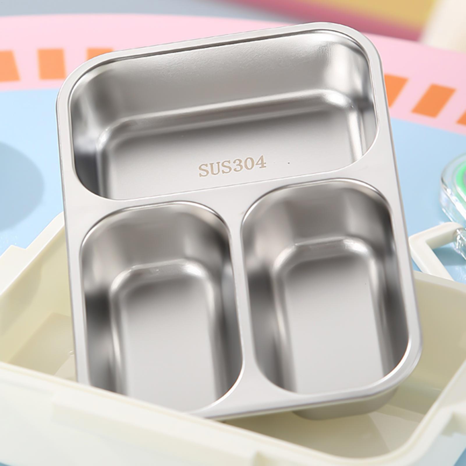 Edelstahl-Lunchbox, geteilt, a – Food Storage Cabinet For Kitchen Bewertung und Preis