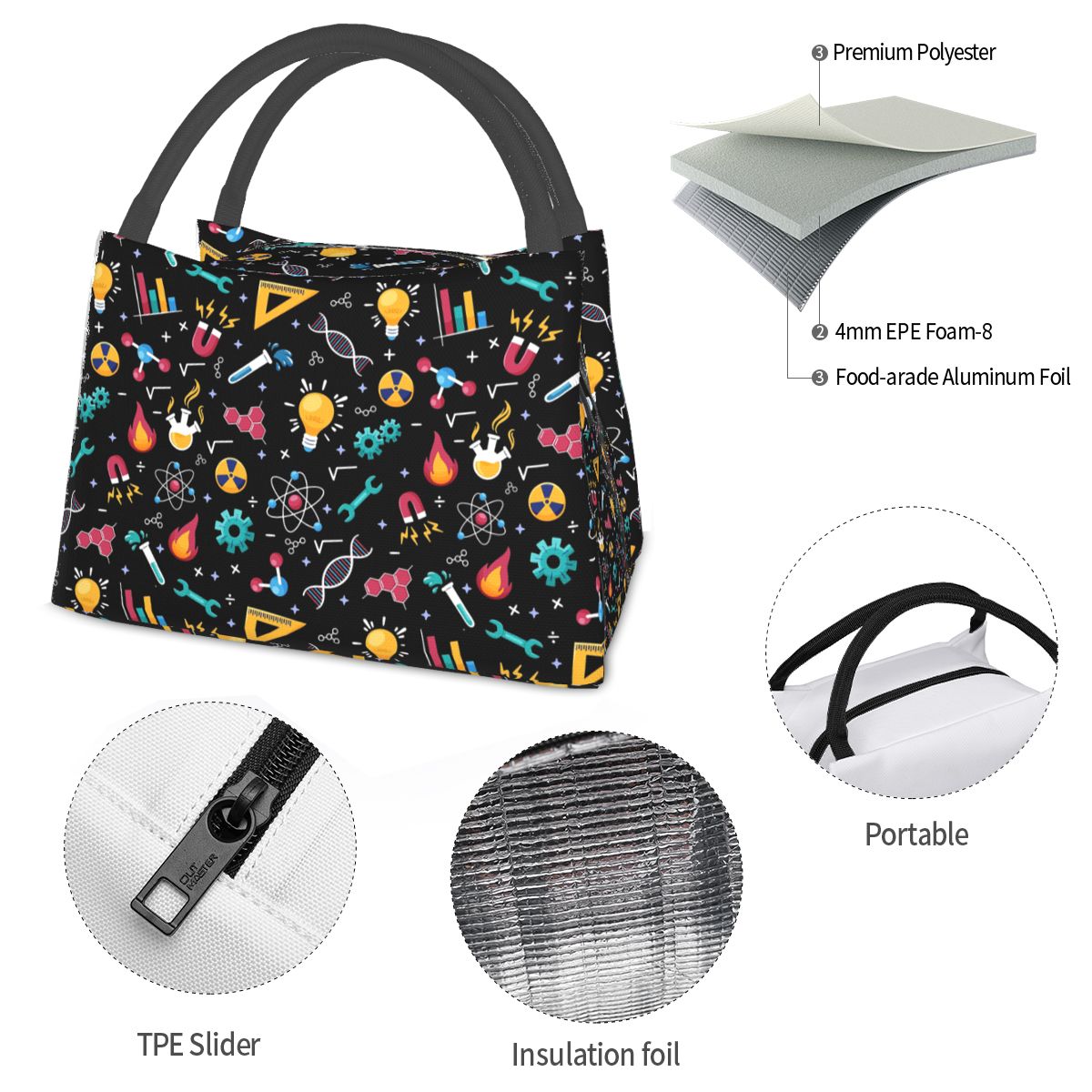 STEM Icons Pattern Science Eng – Food Storage Engineering Bewertung und Preis