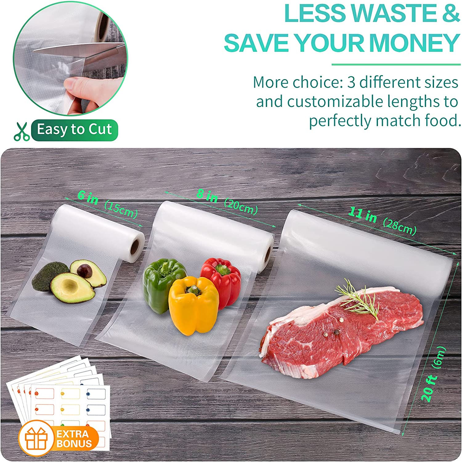 Küchenbeutel für Vakuumiergerä – Food Storage Bag Organizer Bewertung und Preis