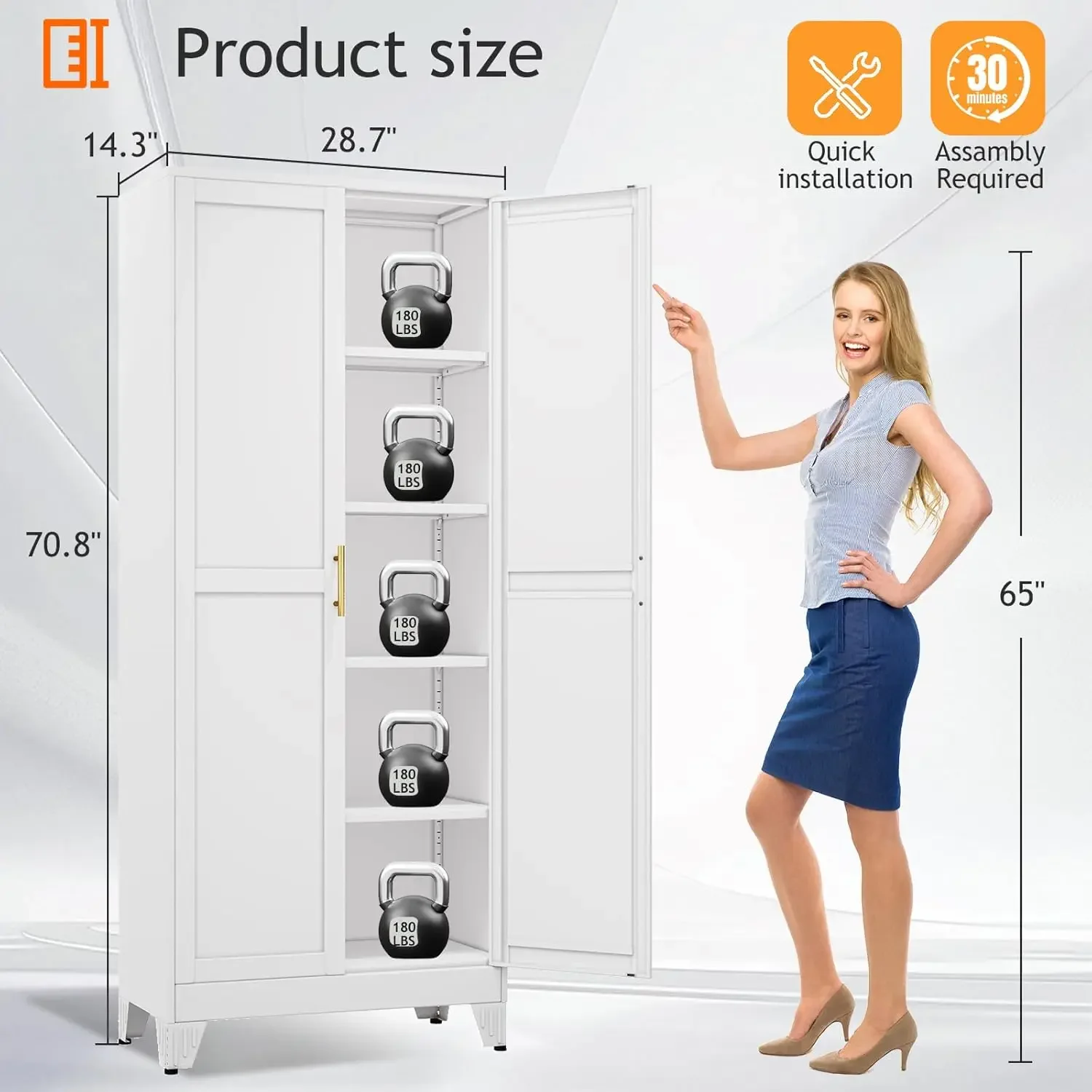 71 cm Hoher Metall-Vorratsschr – Food Storage Kitchen Cabinet Bewertung und Preis