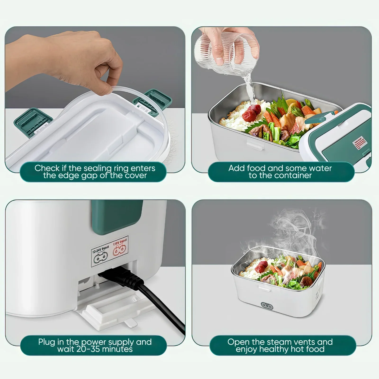 Elektrische Lunchbox, Speisenw – Food Storage For Camping Bewertung und Preis