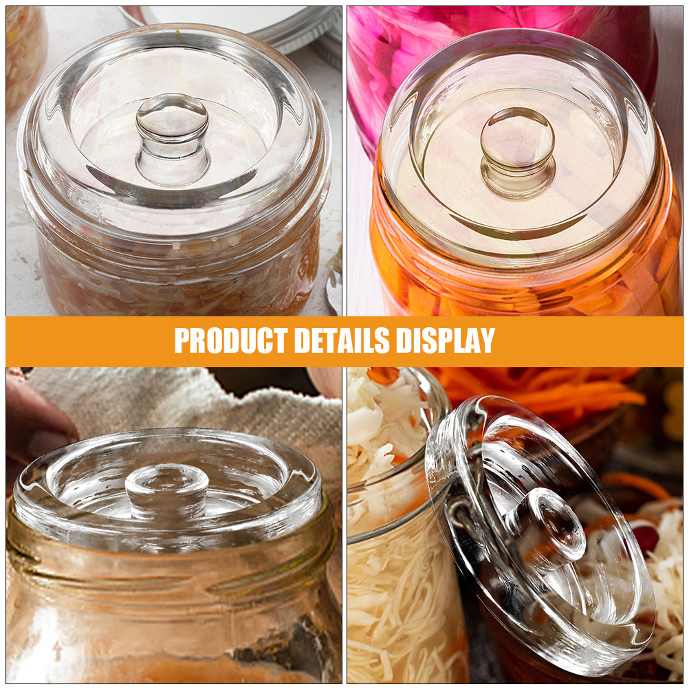 4 Stück Klare Fermentationsgew – Mason Jar Wide Mouth Bewertung und Preis
