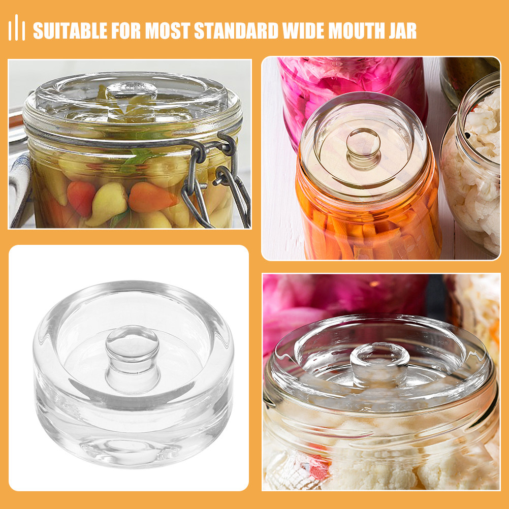 4 Stück Klare Fermentationsgew – Mason Jar Wide Mouth Bewertung und Preis