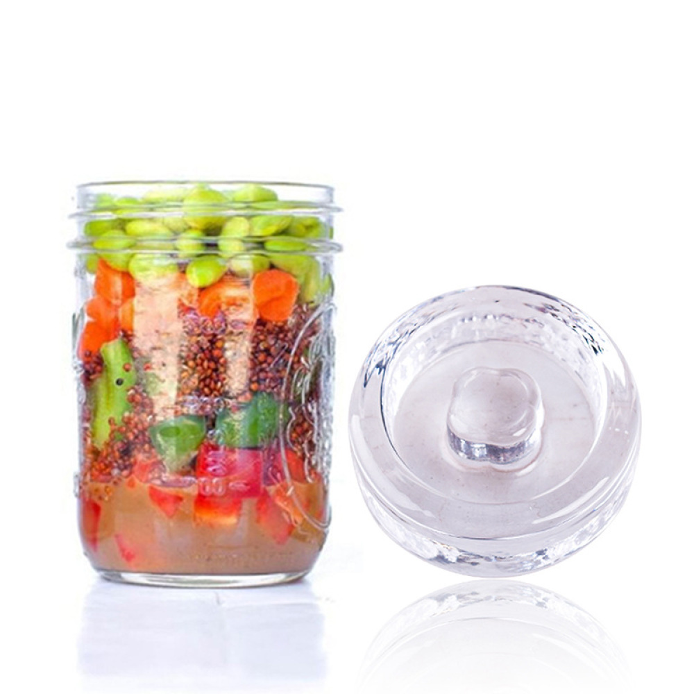 Langlebiges Glas-Fermentations – Mason Jar Wide Mouth Bewertung und Preis
