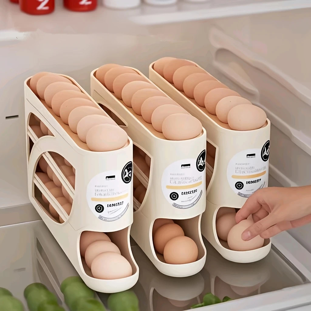 2-4-stöckiger rollbarer Eierbe – Food Storage Cabinet For Kitchen Bewertung und Preis