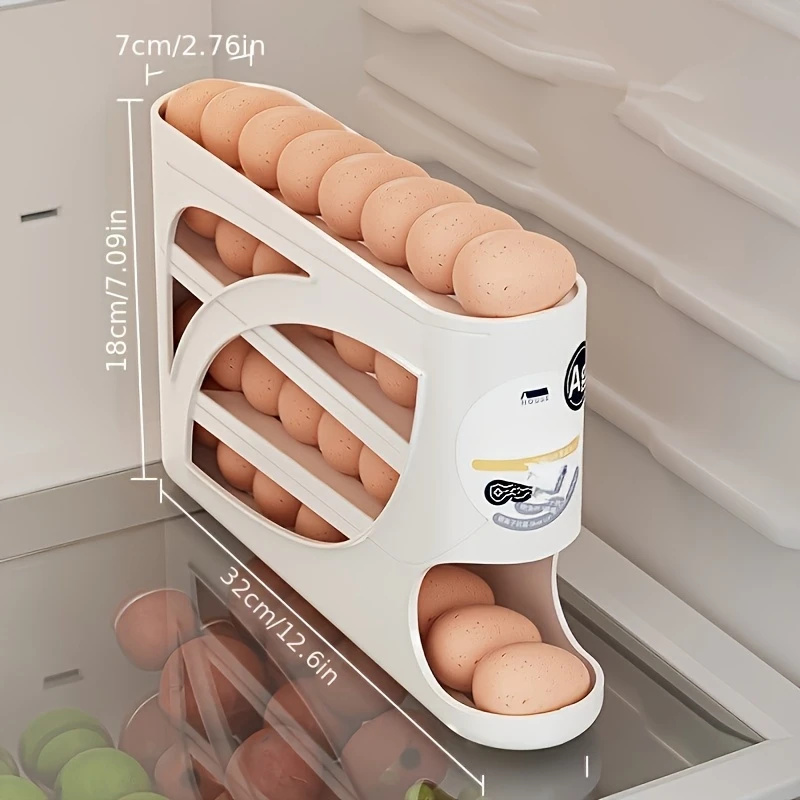2-4-stöckiger rollbarer Eierbe – Food Storage Cabinet For Kitchen Bewertung und Preis