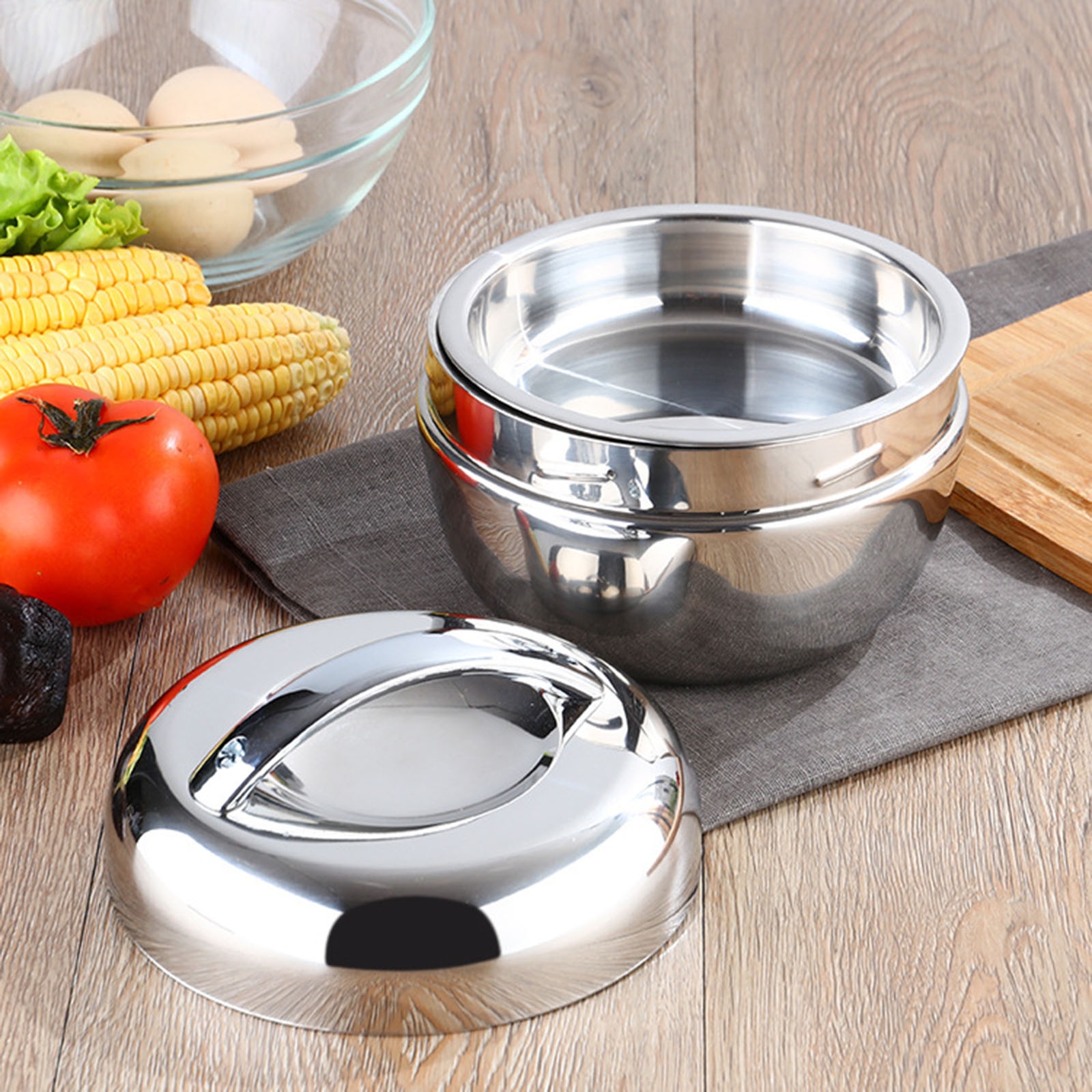 Edelstahl isolierte Thermoskan – Food Storage Hot Bewertung und Preis