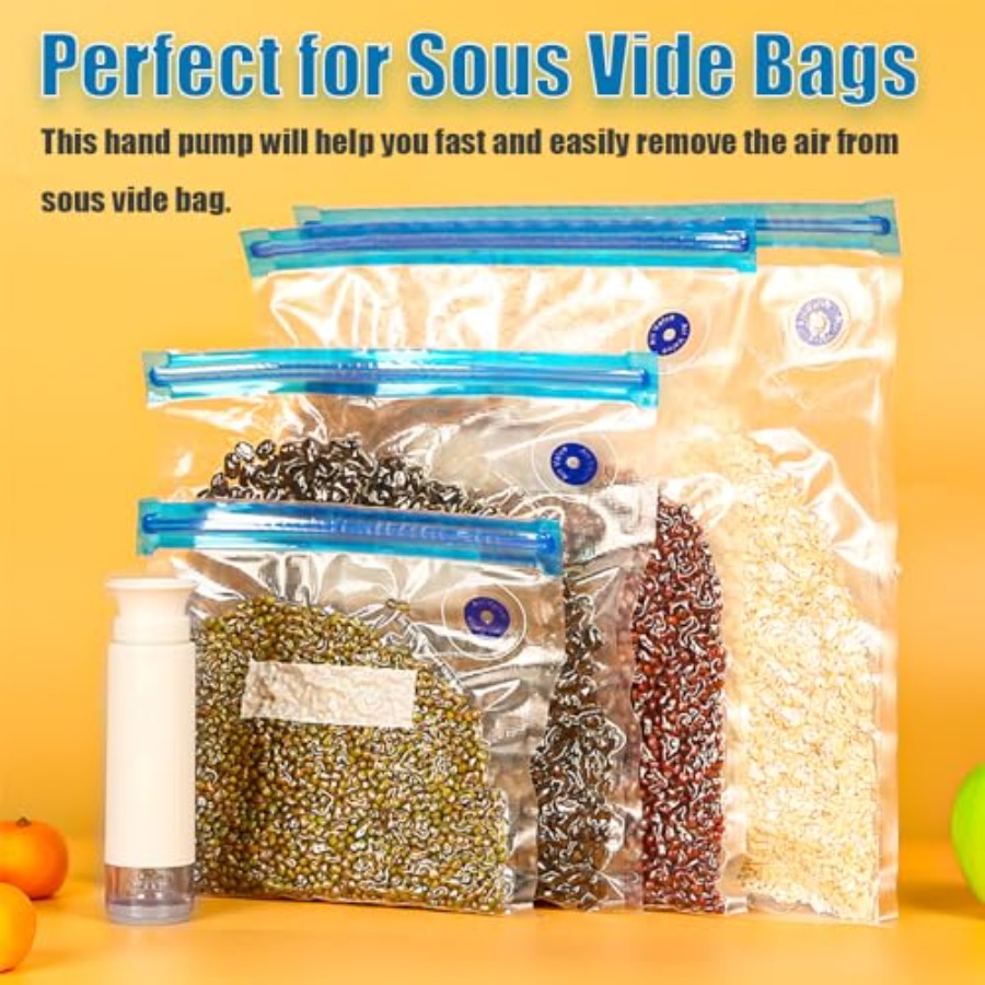 Handpumpe für Sous-Vide-Beutel – Mason Jar Wide Mouth Bewertung und Preis