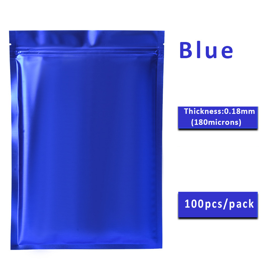 100 Stück matte blaue Folien-R – Food Storage For Bewertung und Preis