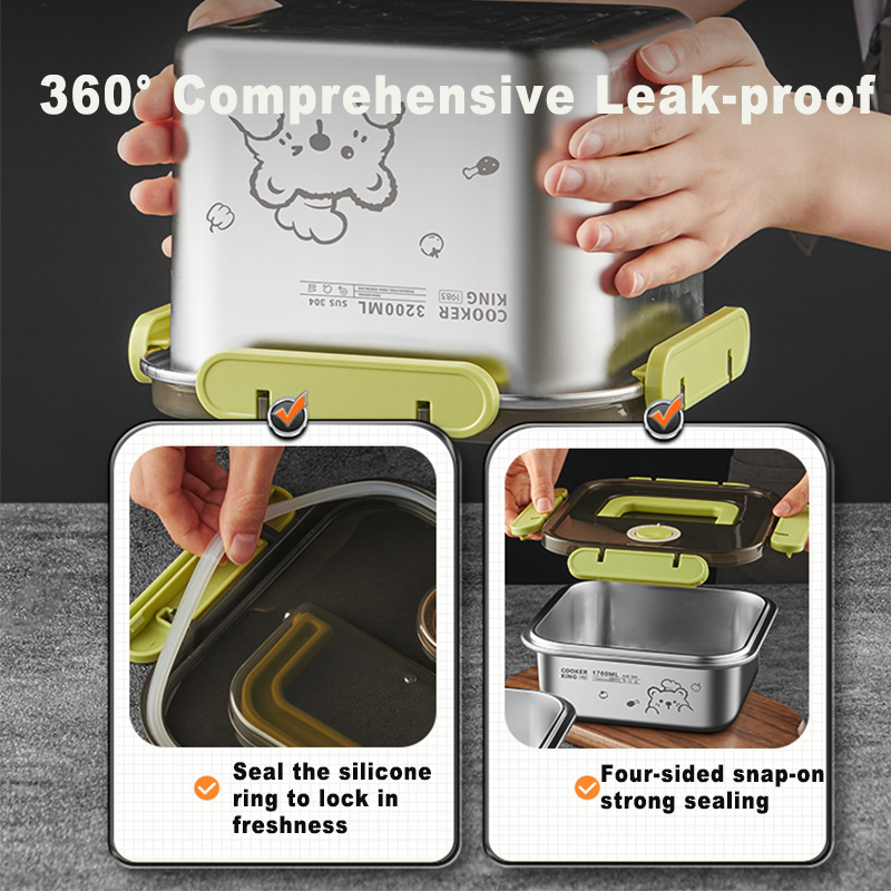 COOKER KING 420 ml-6200 ml Leb – Food Storage Oven Safe Bewertung und Preis