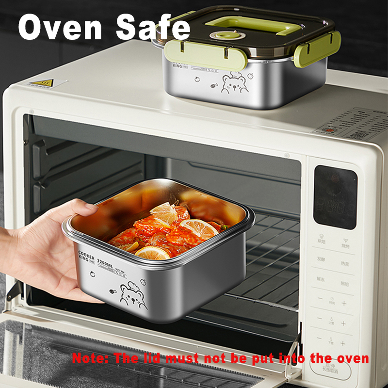 COOKER KING 420 ml-6200 ml Leb – Food Storage Oven Safe Bewertung und Preis