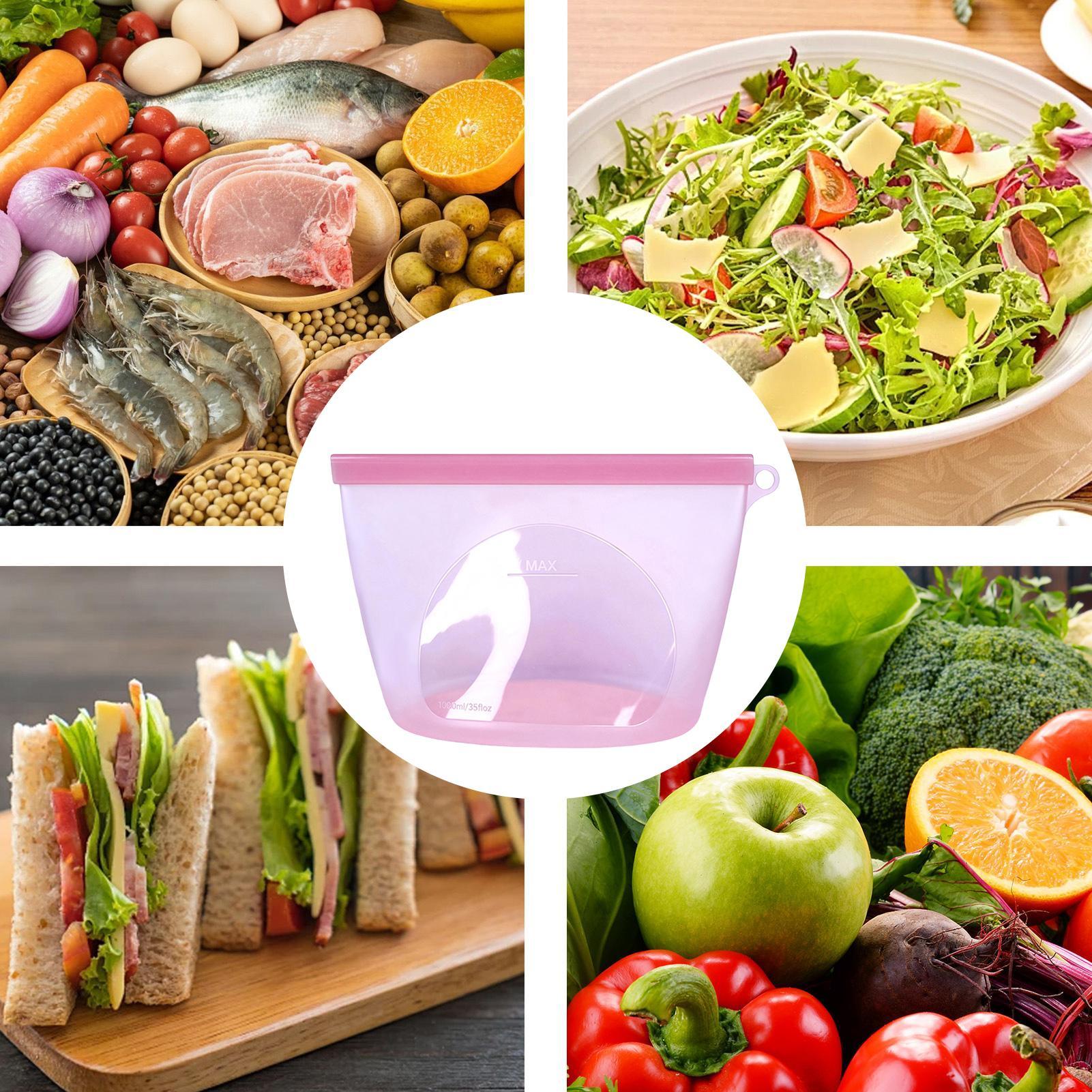 Silikon-Lebensmittel-Aufbewahr – Food Storage Ziploc Bewertung und Preis