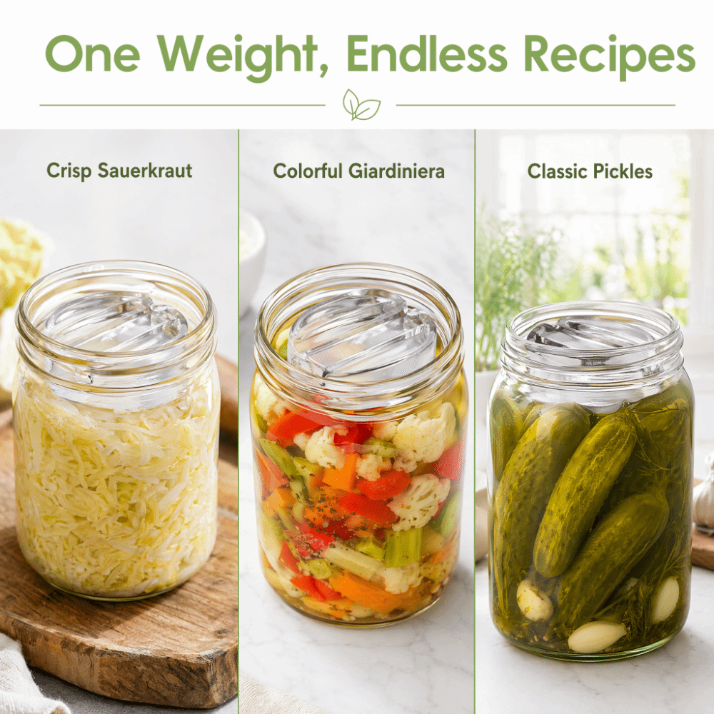 Gärscheiben aus Glas mit Griff – Mason Jar Wide Mouth Bewertung und Preis
