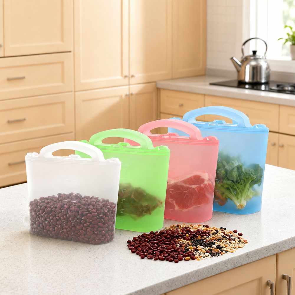 1500ml Lebensmittel-Aufbewahru – Food Storage Ziploc Bewertung und Preis