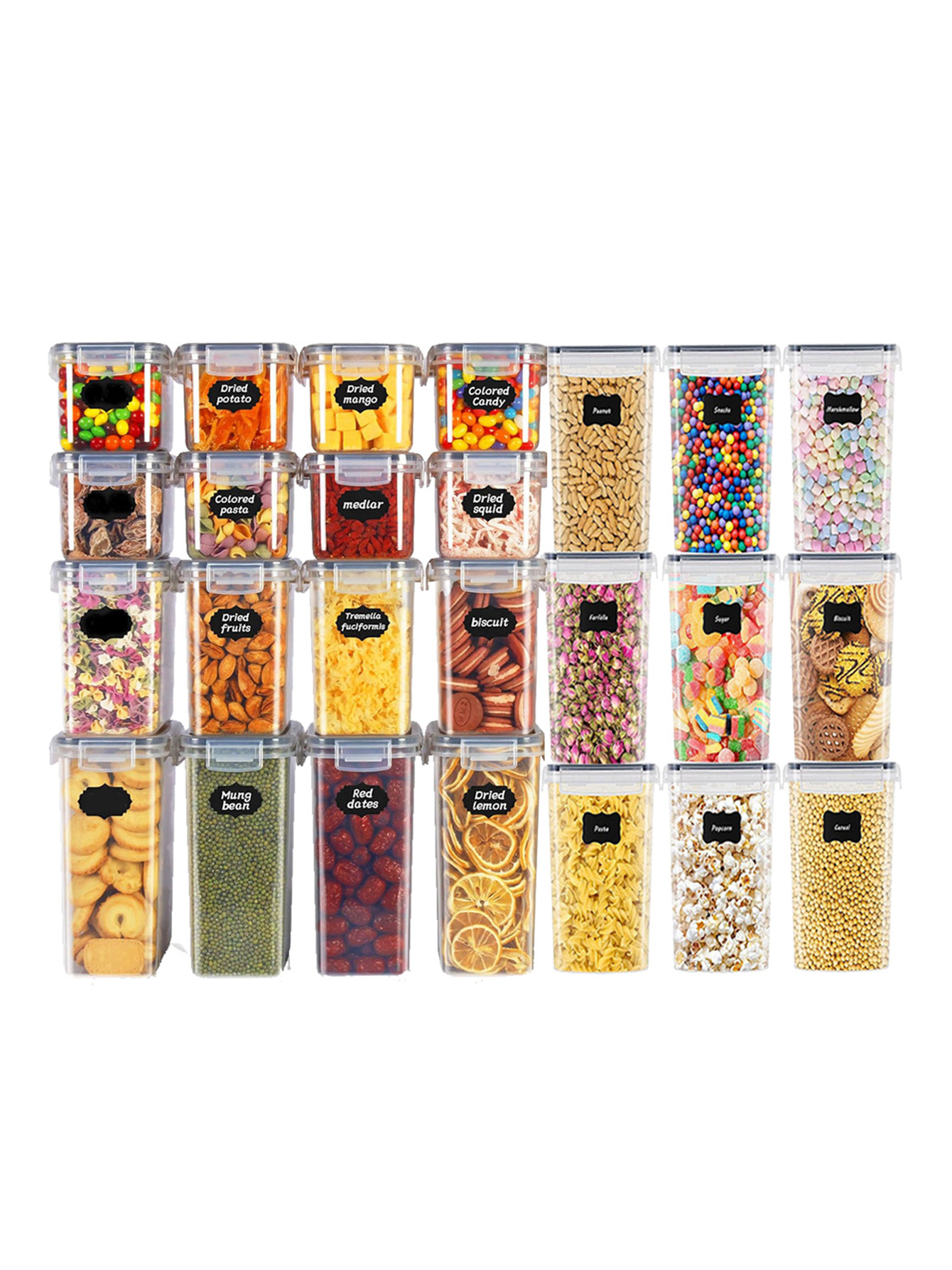 48 Stück, Versiegelte Lebensmi – Food Storage Order Bewertung und Preis