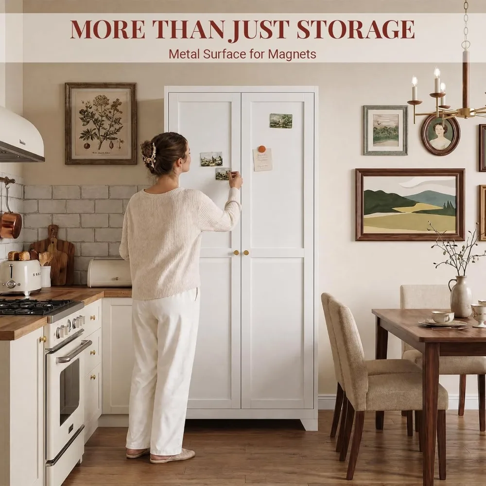 71-Zoll Metall-Küchenvorratssc – Food Storage Kitchen Cabinet Bewertung und Preis