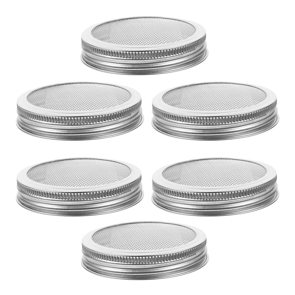 6 Stück Edelstahl-Sprossengitt – Mason Jar Wide Mouth Bewertung und Preis